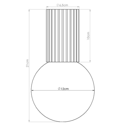 Laelamp Halo IP44 Oliivi Roheline G9