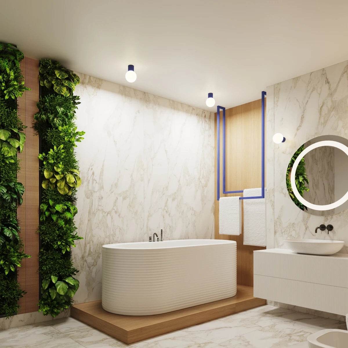 Laelamp Halo IP44 Ultramariin G9 - BrighteNova