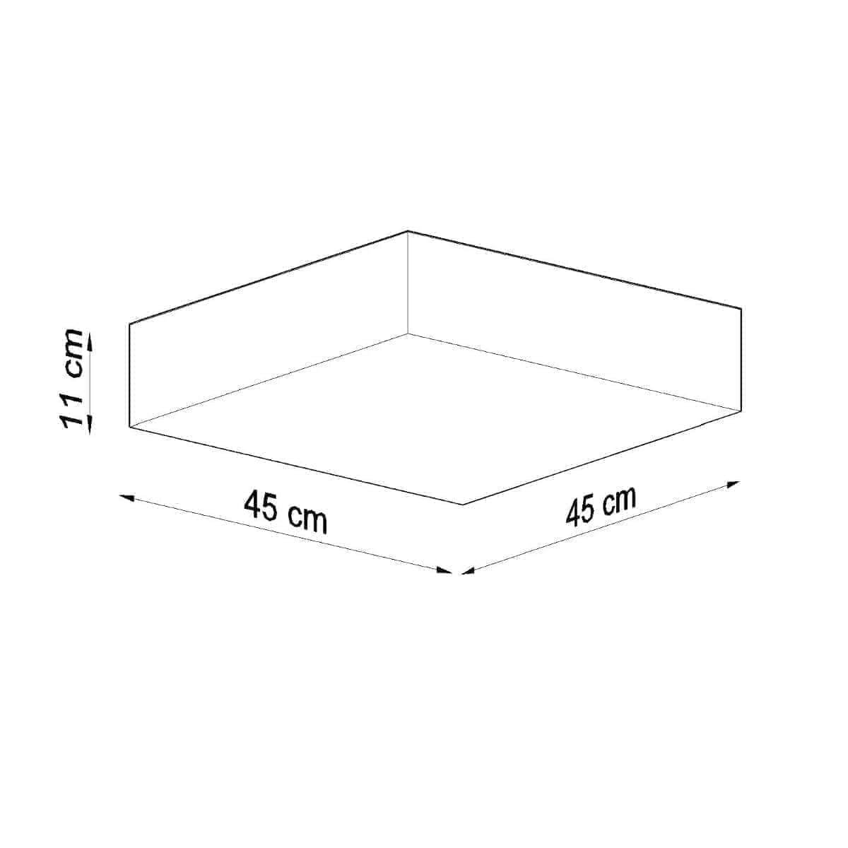 Laelamp Horus 45 Valge E27 - BrighteNova