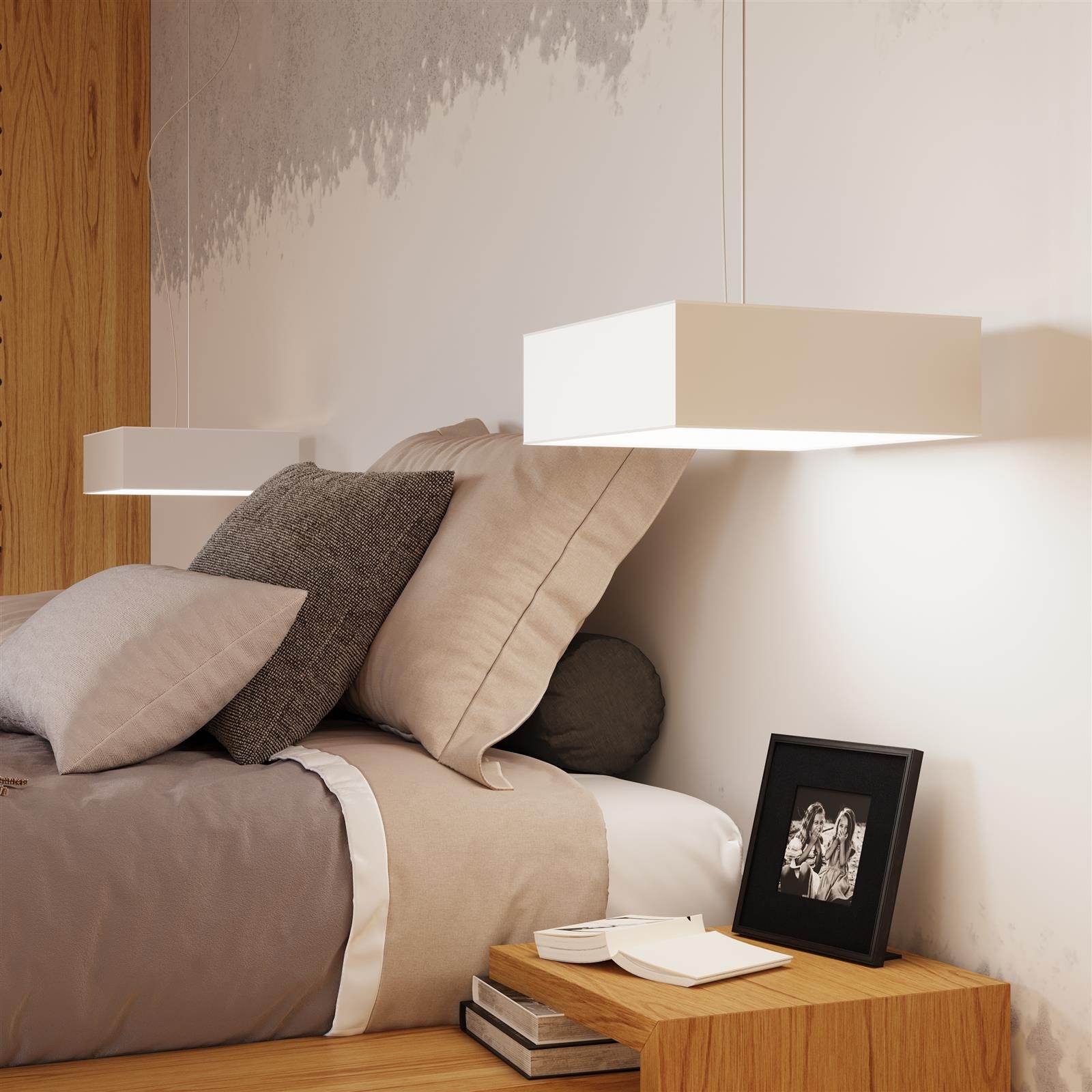 Laelamp Horus 55 Valge E27 - BrighteNova