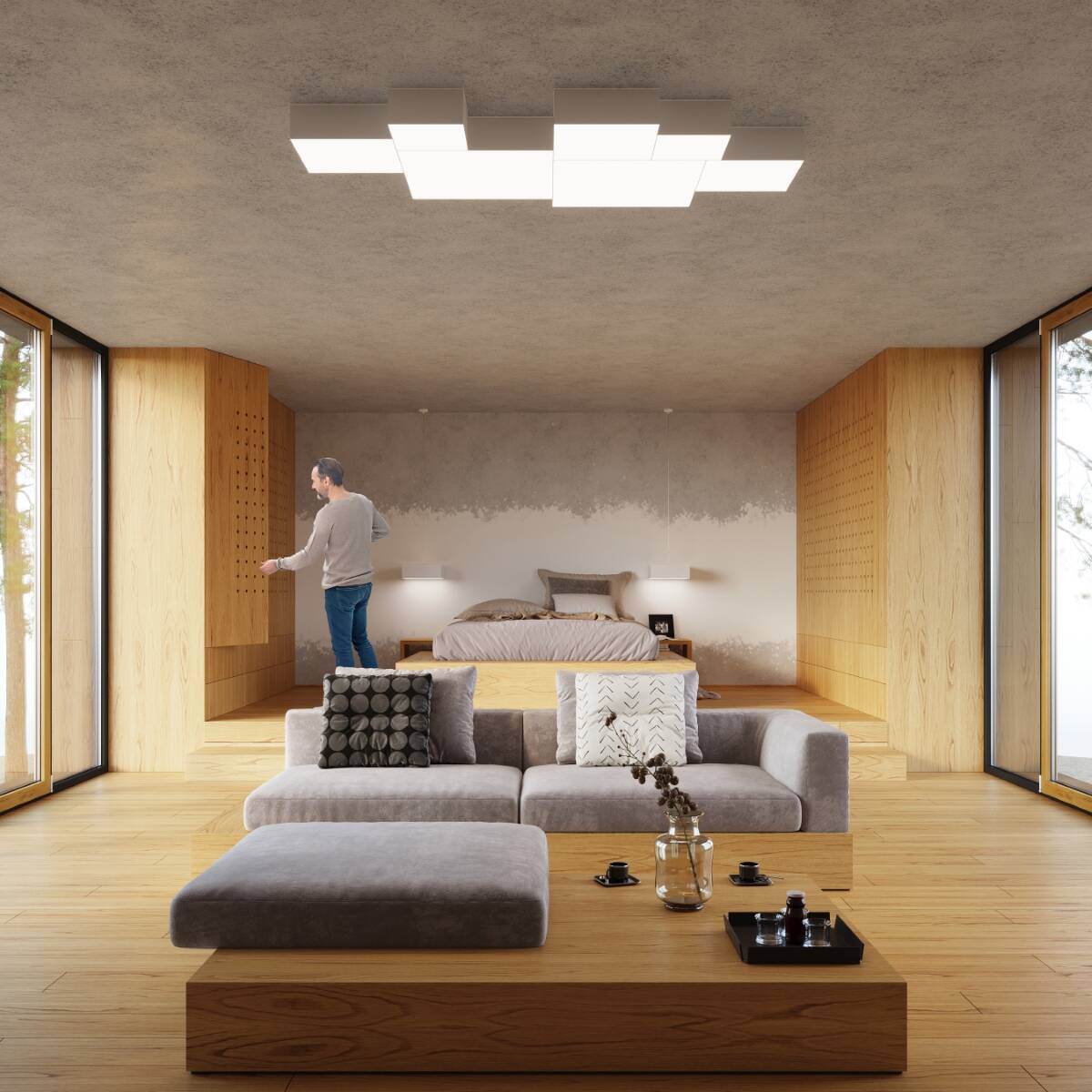 Laelamp Horus 25 Valge E27 - BrighteNova
