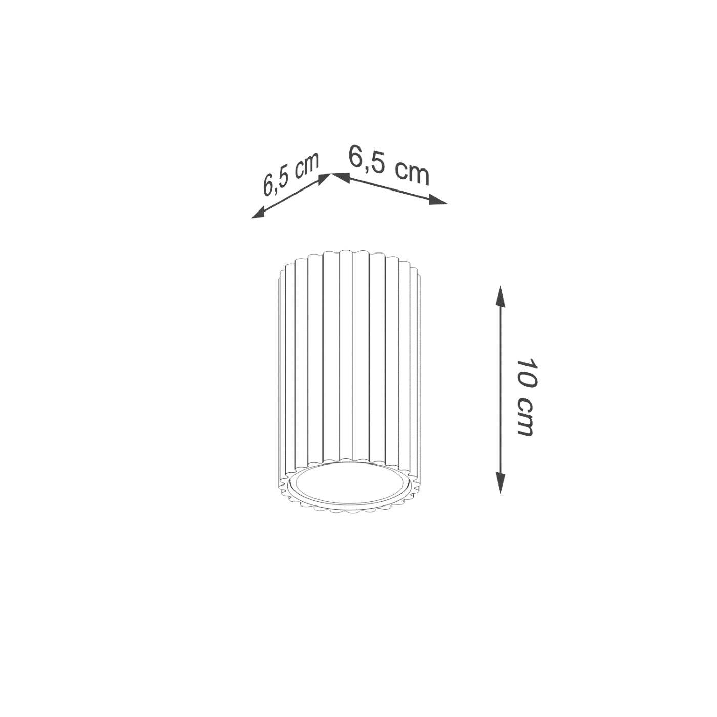 Laelamp Karbon 10 Punane Ooker GU10 - BrighteNova