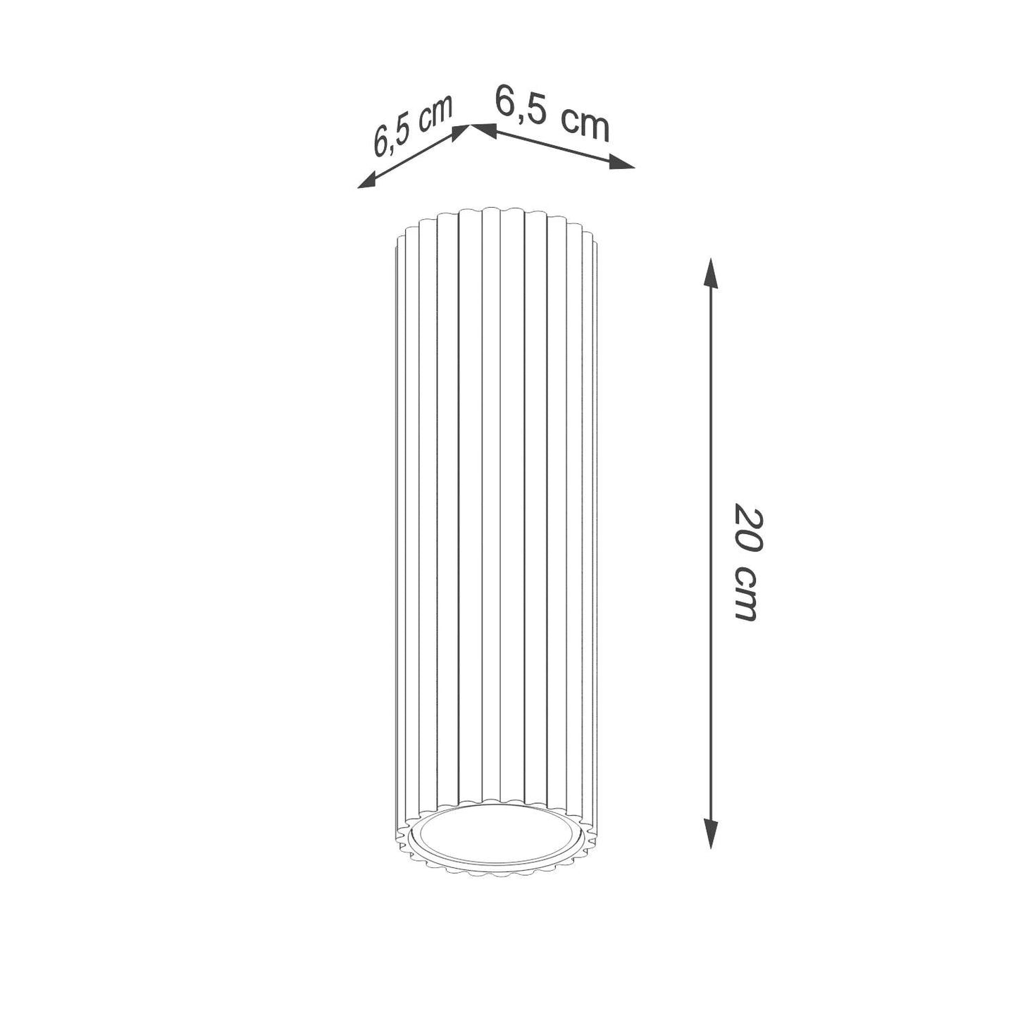 Laelamp Karbon 20 Taupe GU10 - BrighteNova