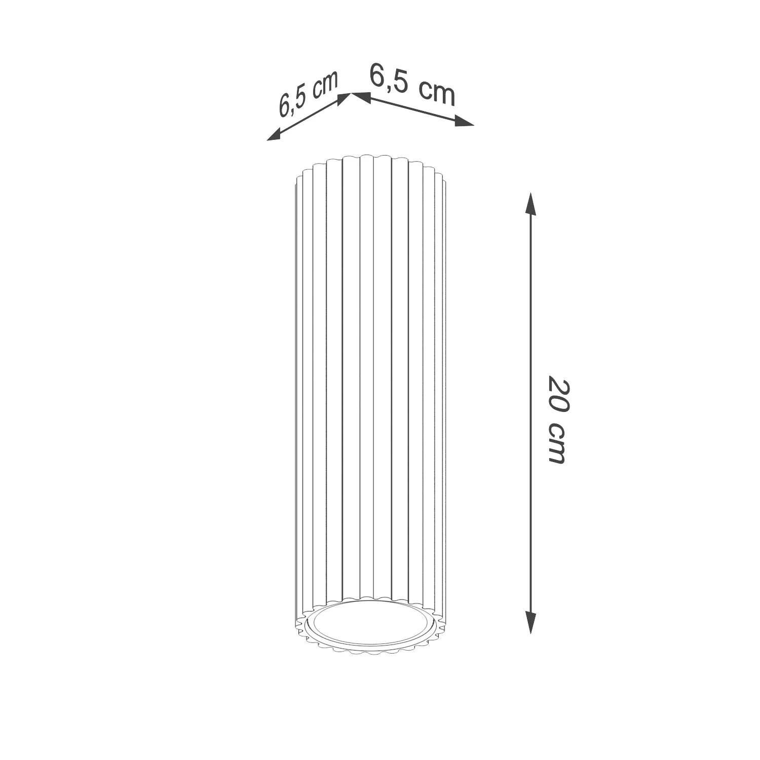 Laelamp Karbon 20 Taupe GU10 - BrighteNova