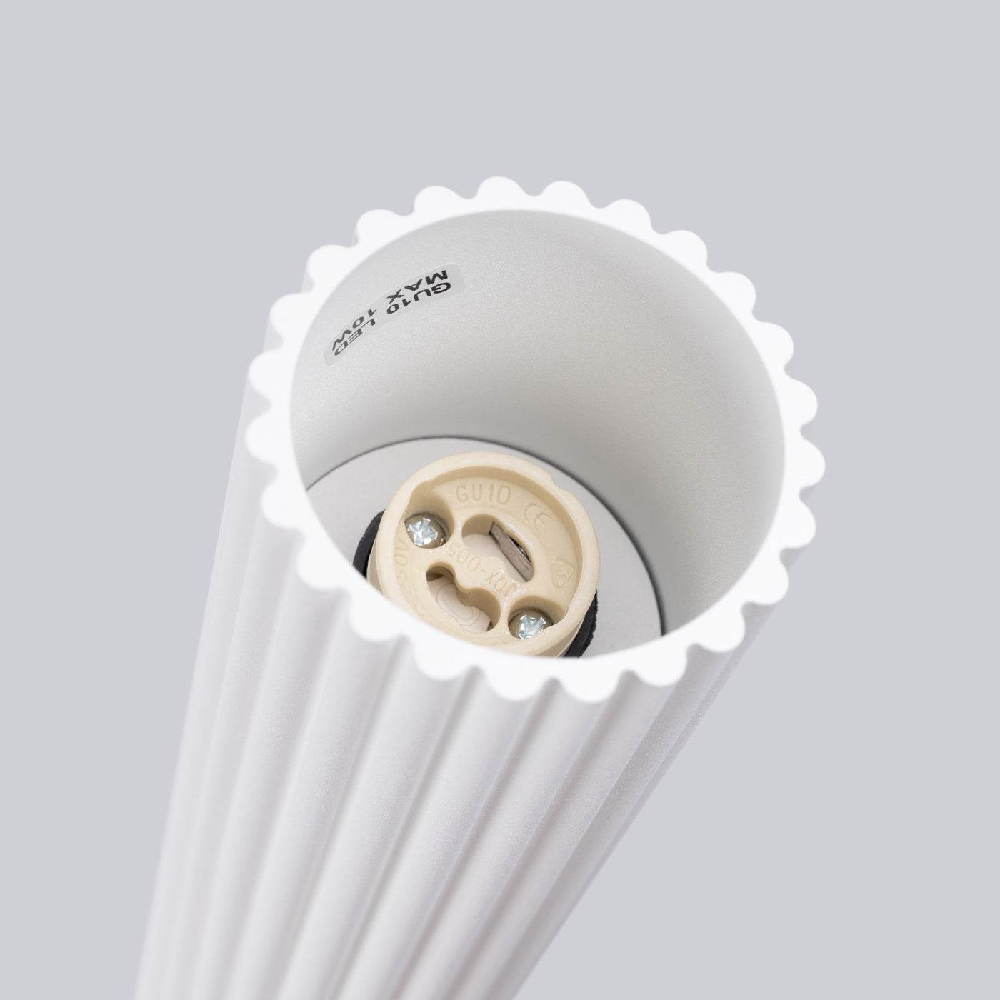 Laelamp Karbon 20 Valge GU10 - BrighteNova