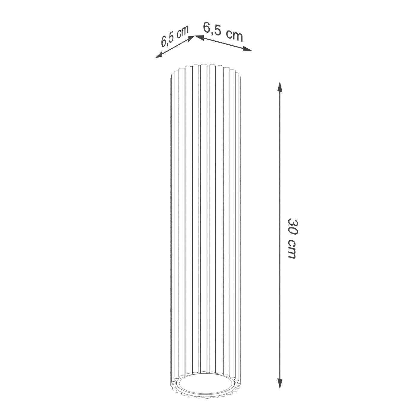 Laelamp Karbon 30 Punane Ooker GU10 - BrighteNova