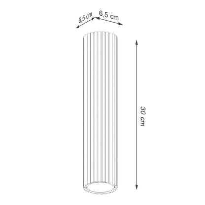 Laelamp Karbon 30 Punane Ooker GU10 - BrighteNova