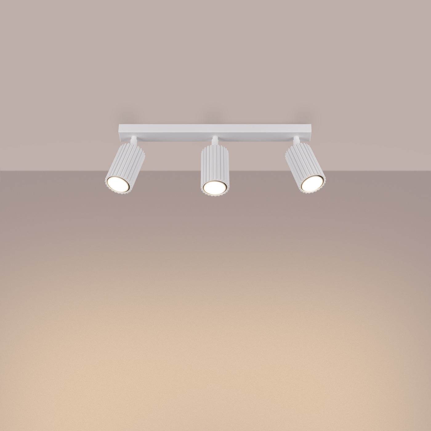 Laelamp Karbon 3L Valge GU10 - BrighteNova
