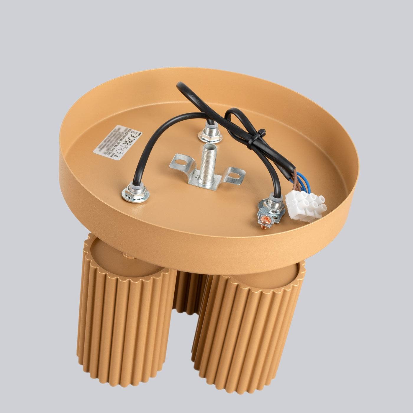 Laelamp Karbon 3P Kuldne GU10 - BrighteNova