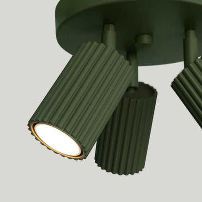 Laelamp Karbon 3P Oliivi Roheline GU10 - BrighteNova