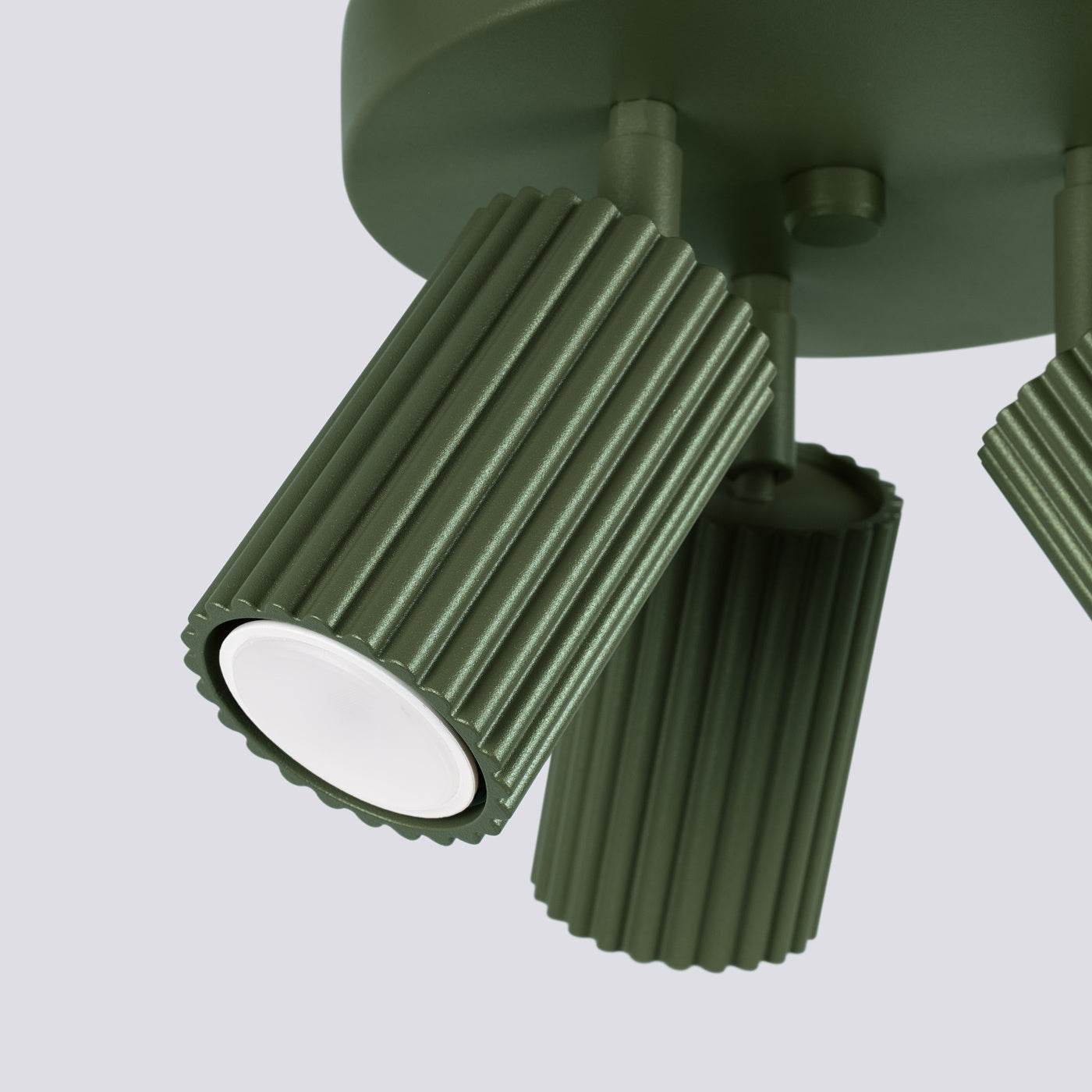 Laelamp Karbon 3P Oliivi Roheline GU10 - BrighteNova