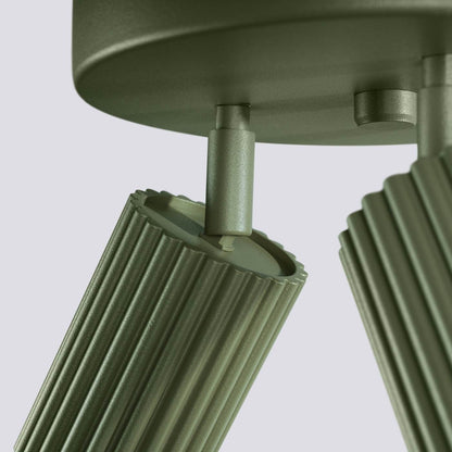 Laelamp Karbon 3P Oliivi Roheline GU10 - BrighteNova