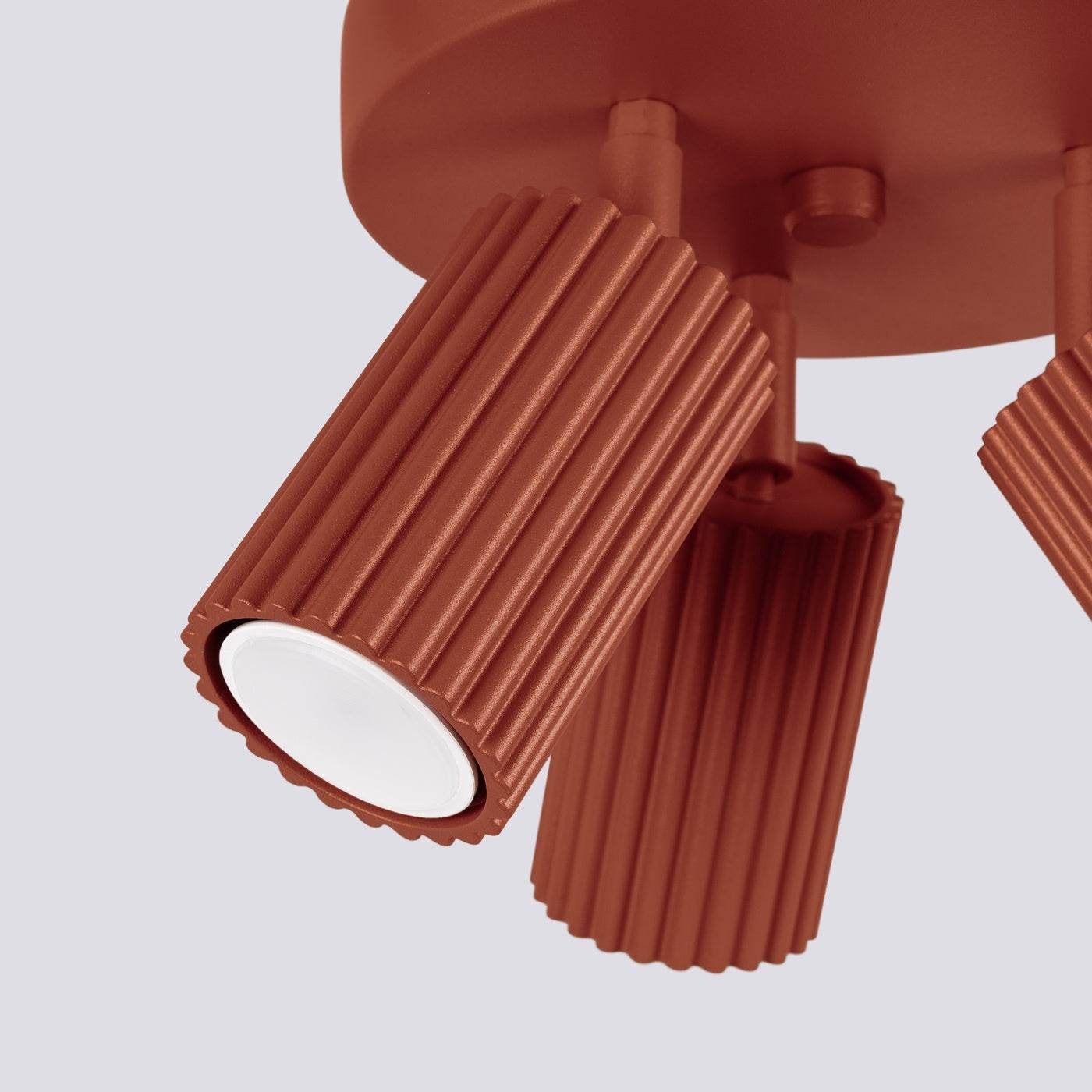 Laelamp Karbon 3P Punane Ooker GU10 - BrighteNova