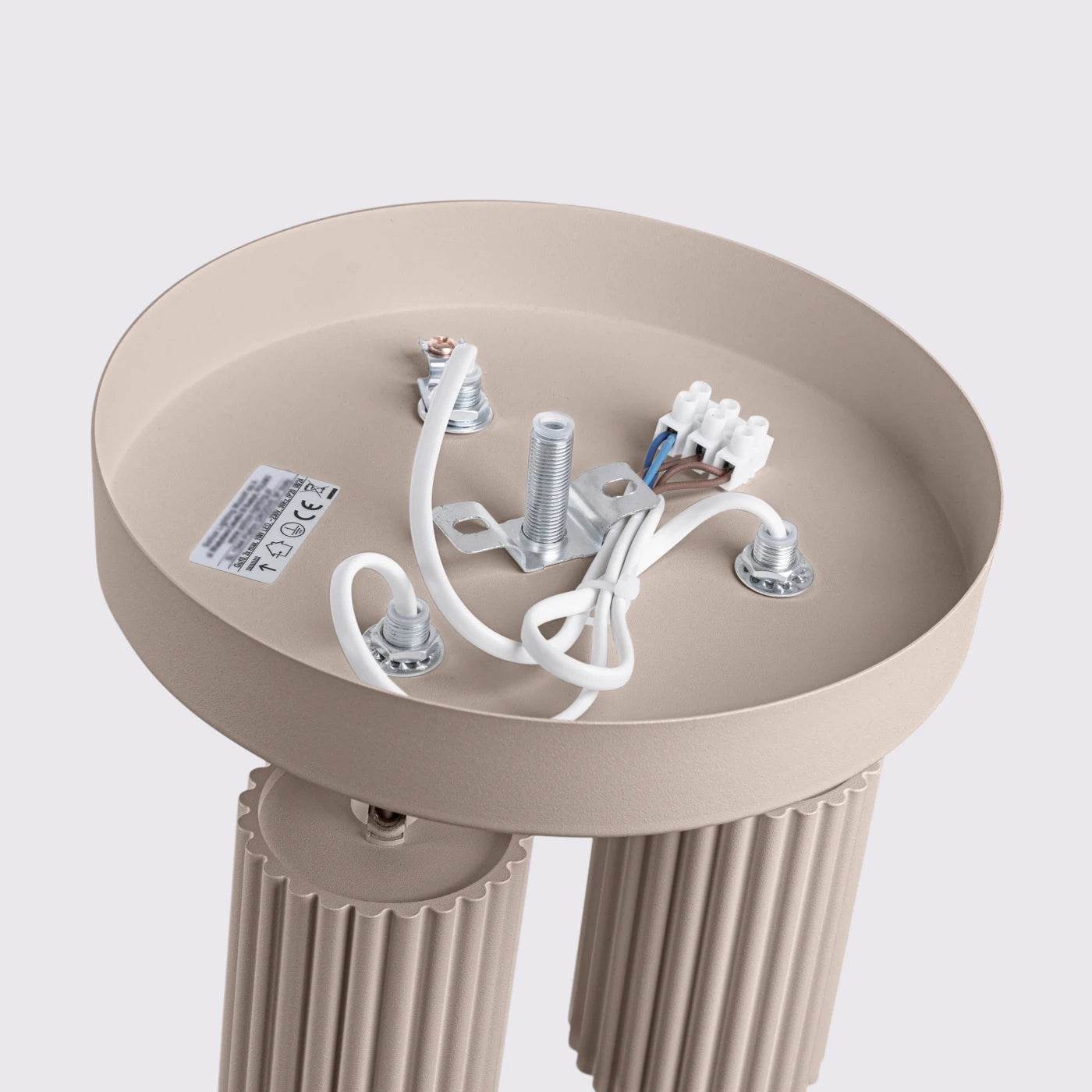 Laelamp Karbon 3P Taupe GU10 - BrighteNova
