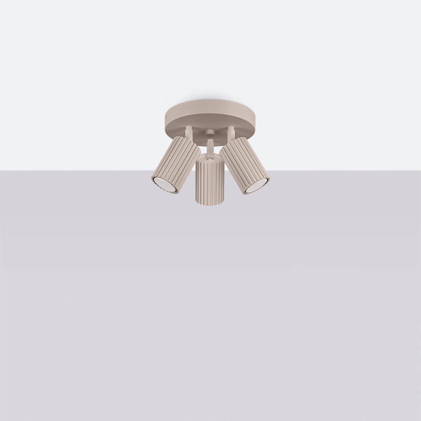 Laelamp Karbon 3P Taupe GU10 - BrighteNova