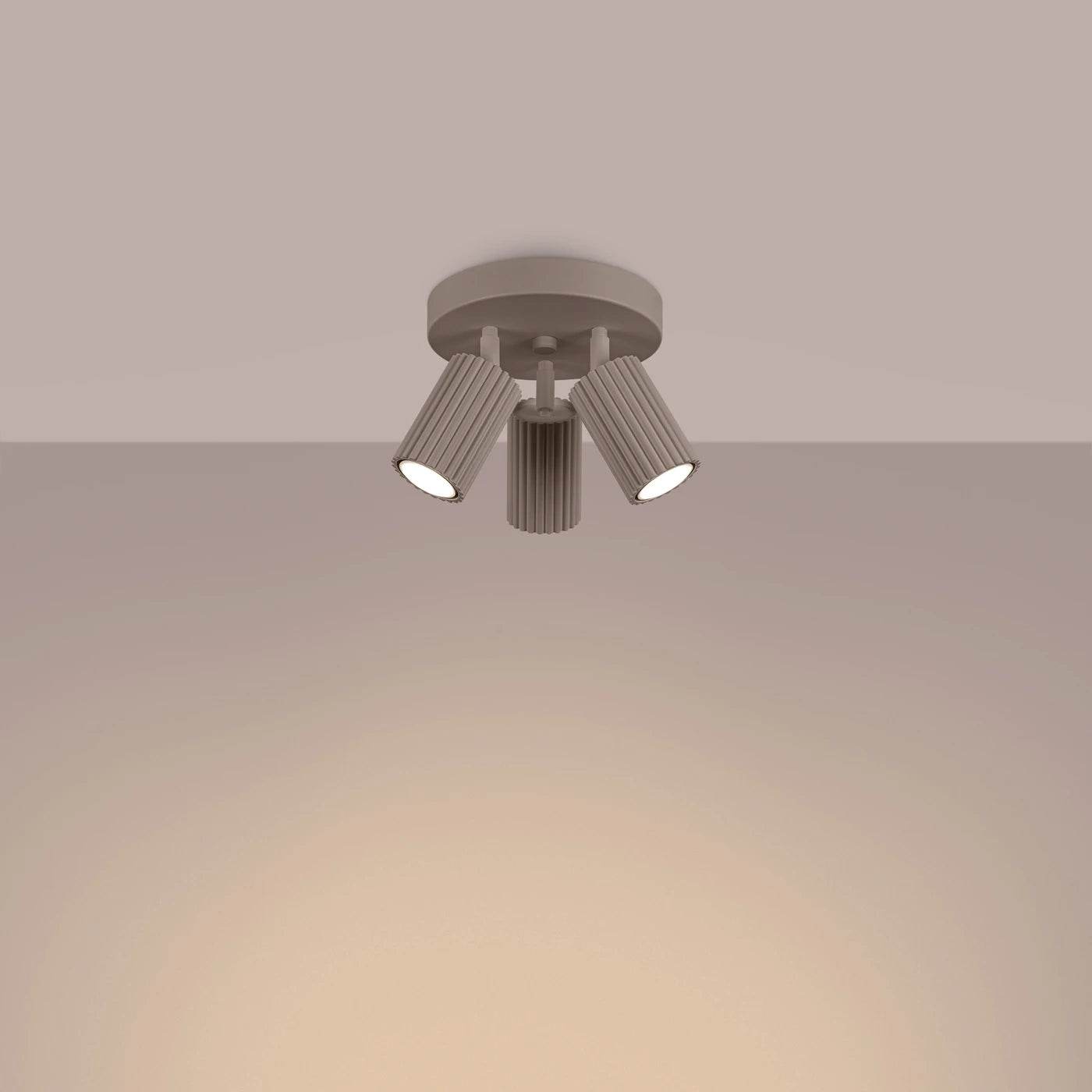 Laelamp Karbon 3P Taupe GU10 - BrighteNova