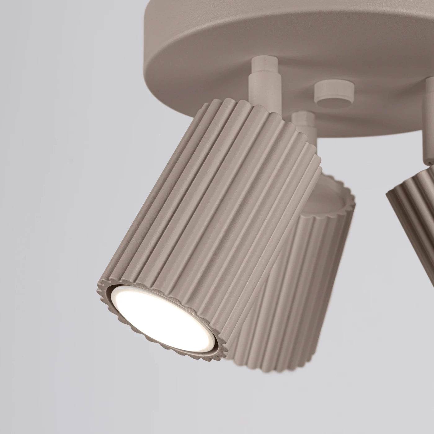 Laelamp Karbon 3P Taupe GU10 - BrighteNova