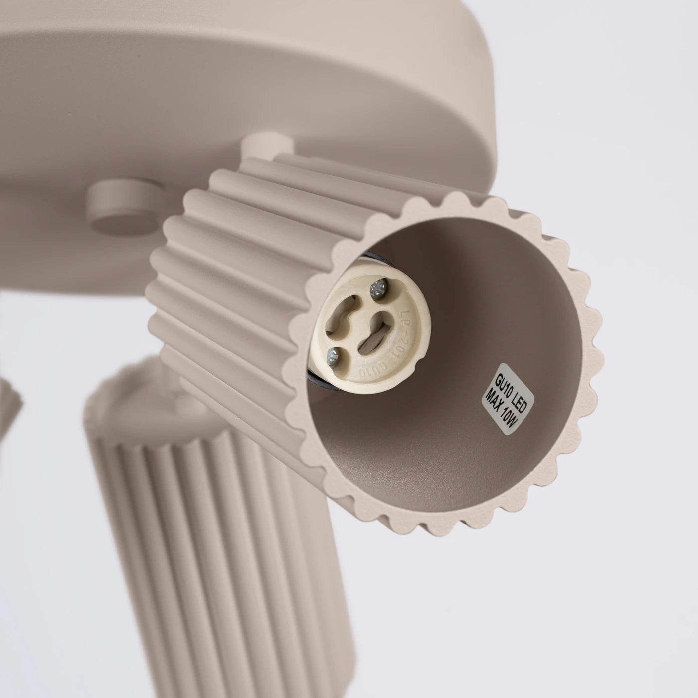 Laelamp Karbon 3P Taupe GU10 - BrighteNova