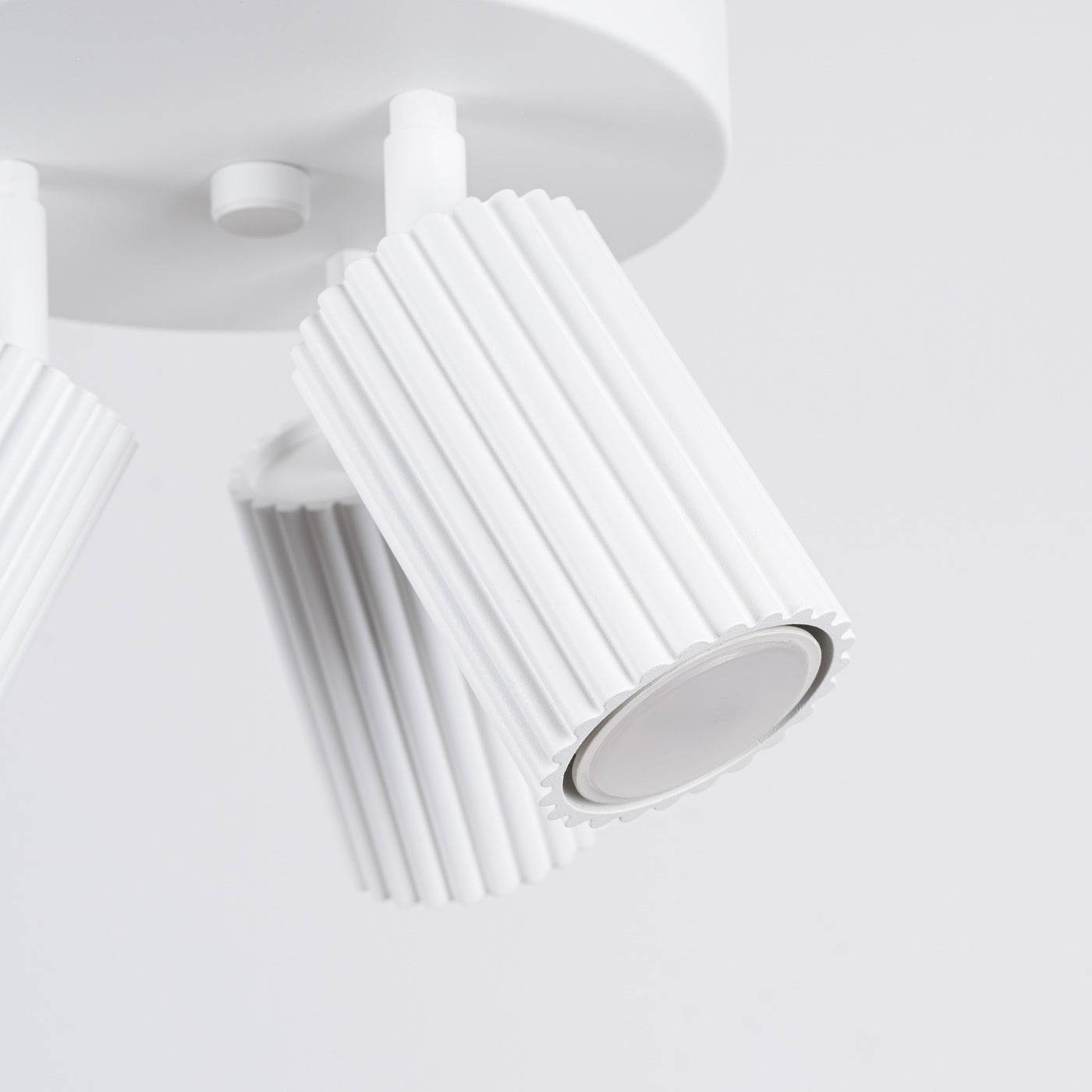 Laelamp Karbon 3P Valge GU10 - BrighteNova