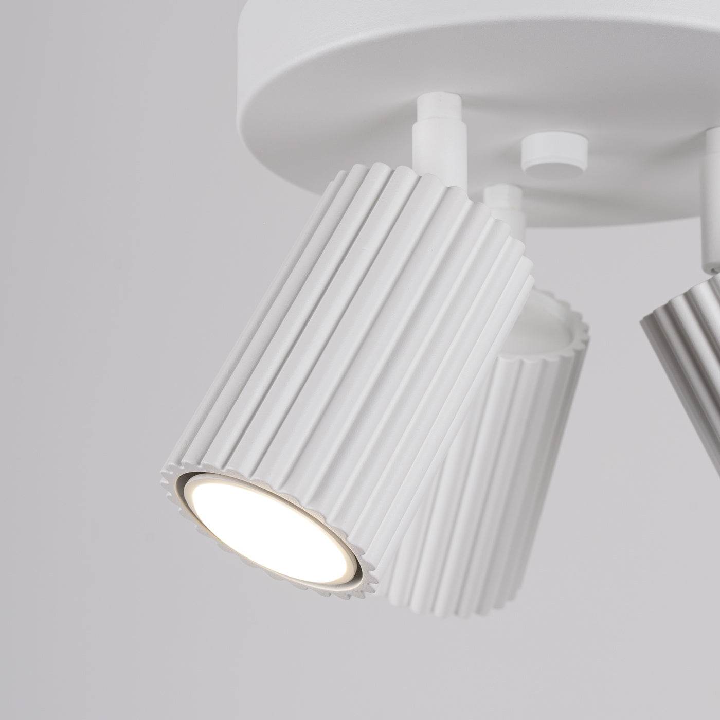 Laelamp Karbon 3P Valge GU10 - BrighteNova