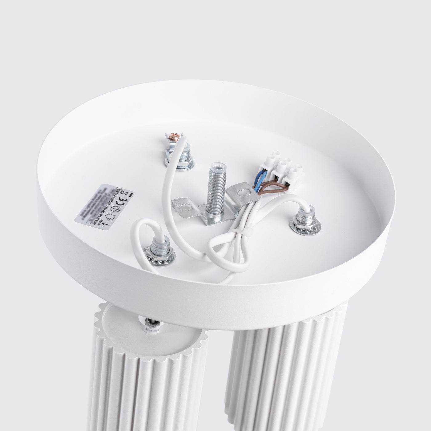 Laelamp Karbon 3P Valge GU10 - BrighteNova