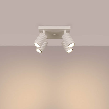 Laelamp Karbon 4 Beež GU10 - BrighteNova