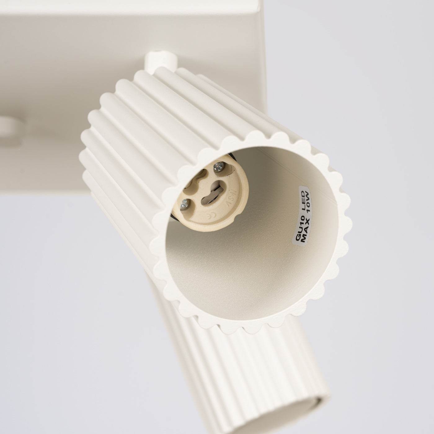 Laelamp Karbon 4 Beež GU10 - BrighteNova