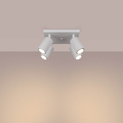 Laelamp Karbon 4 Valge GU10 - BrighteNova