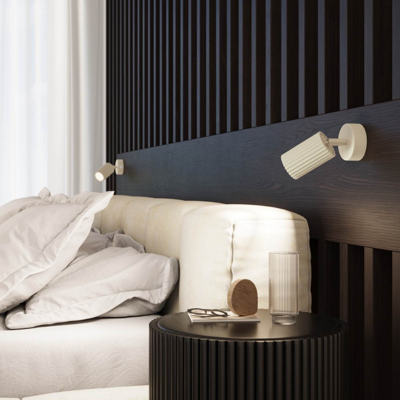 Laelamp Karbon 4L Beež GU10 - BrighteNova