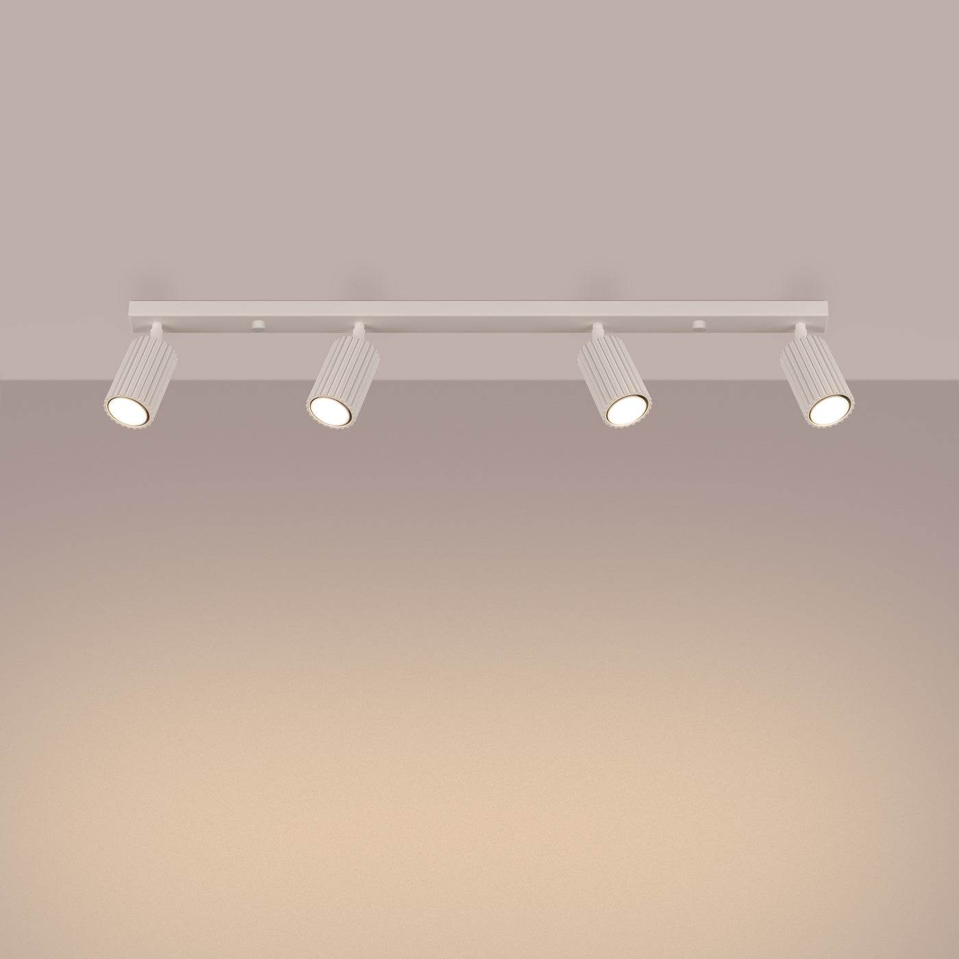 Laelamp Karbon 4L Beež GU10 - BrighteNova