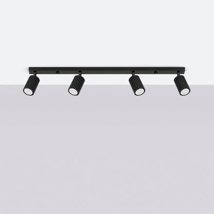 Laelamp Karbon 4L Must GU10 - BrighteNova