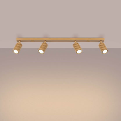 Laelamp Karbon 4L Kuldne GU10 - BrighteNova