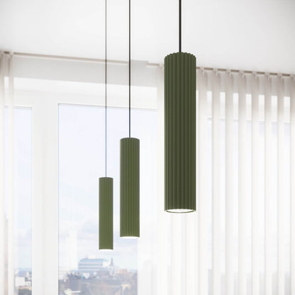 Laelamp Karbon 4L Oliivi Roheline GU10 - BrighteNova