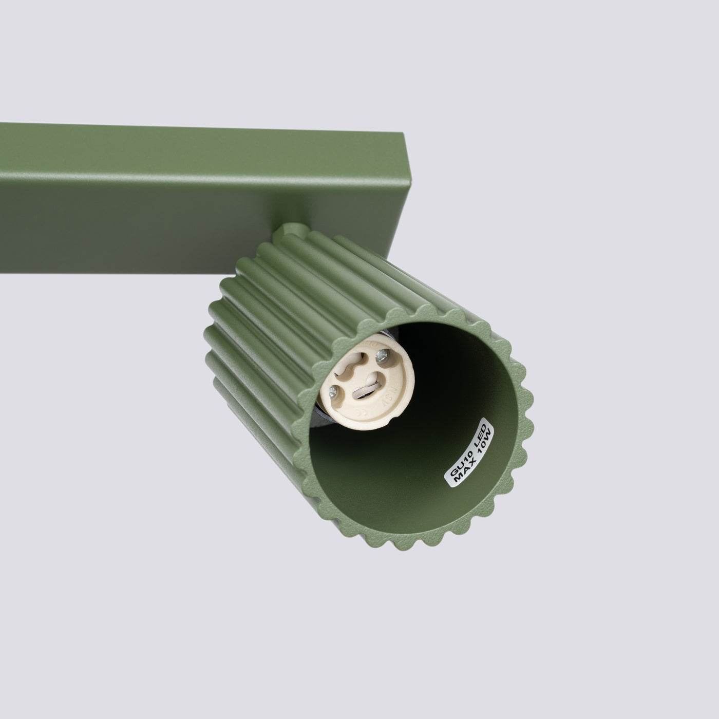 Laelamp Karbon 4L Oliivi Roheline GU10 - BrighteNova