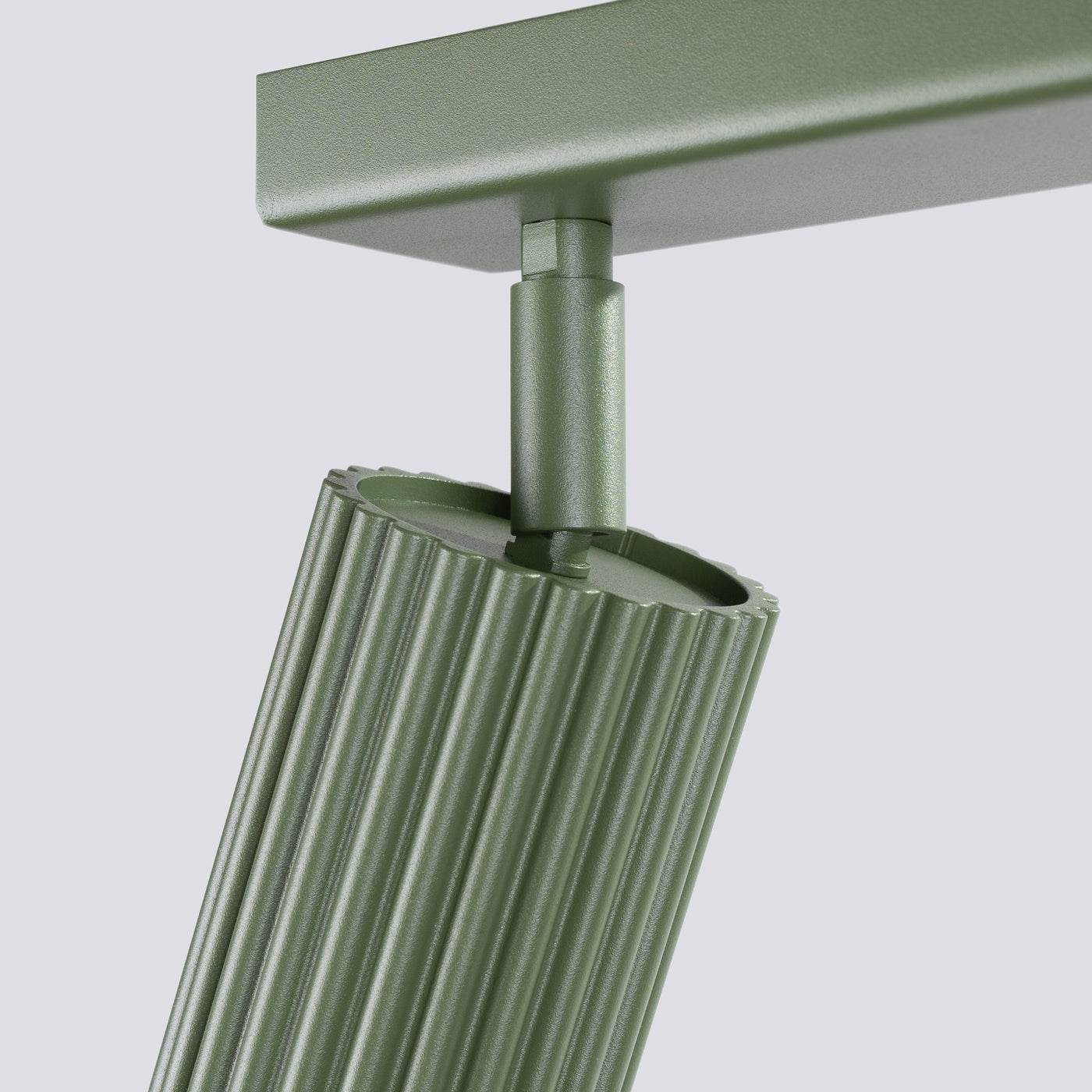 Laelamp Karbon 4L Oliivi Roheline GU10 - BrighteNova