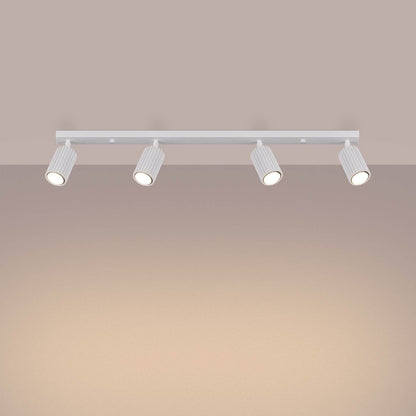 Laelamp Karbon 4L Valge GU10 - BrighteNova