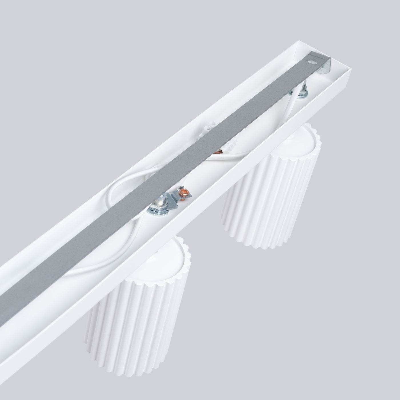 Laelamp Karbon 4L Valge GU10 - BrighteNova