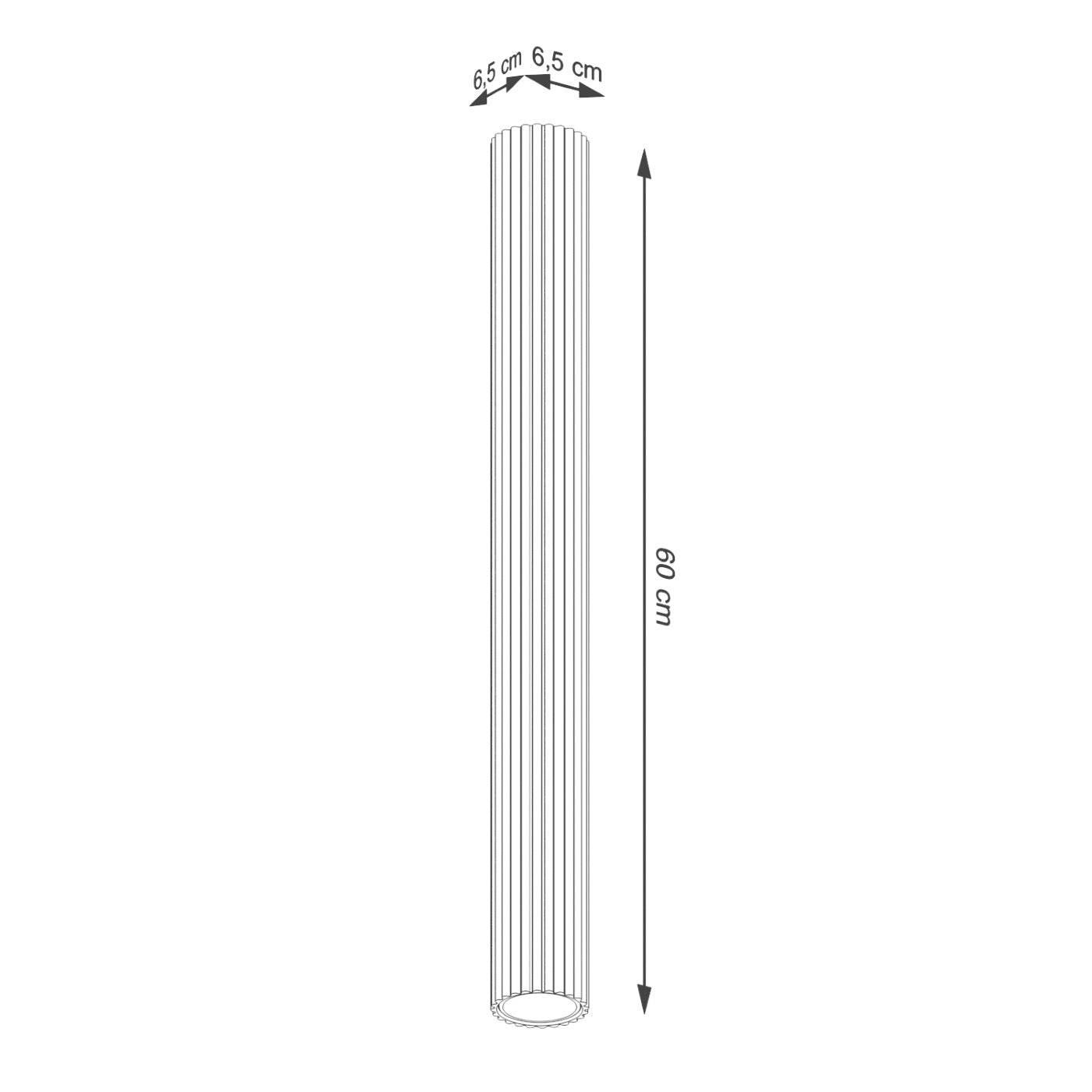 Laelamp Karbon 60 Valge GU10 - BrighteNova