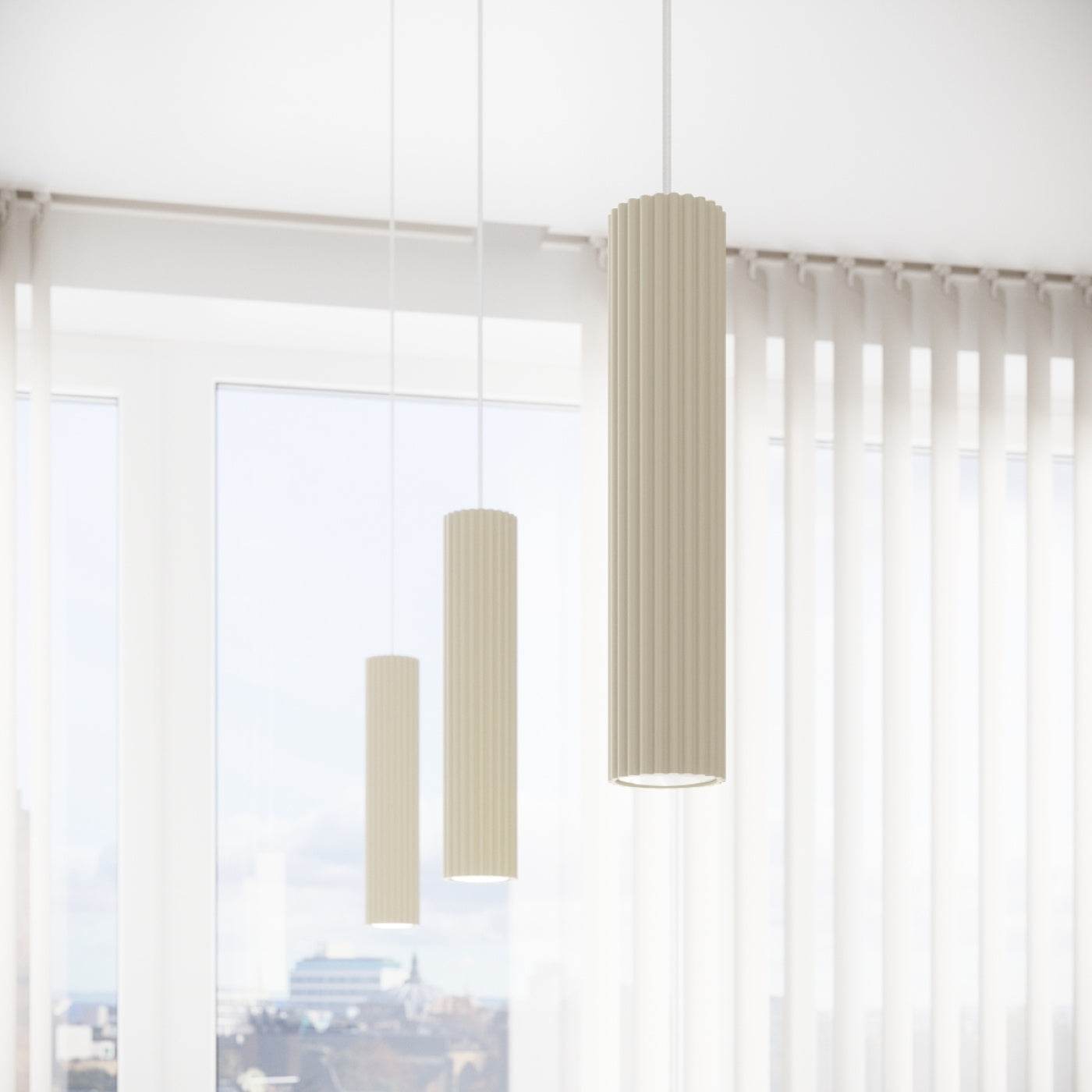 Laelamp Karbon 6L Beež GU10 - BrighteNova