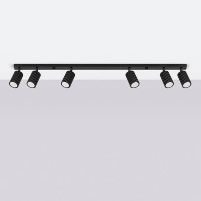 Laelamp Karbon 6L Must GU10 - BrighteNova