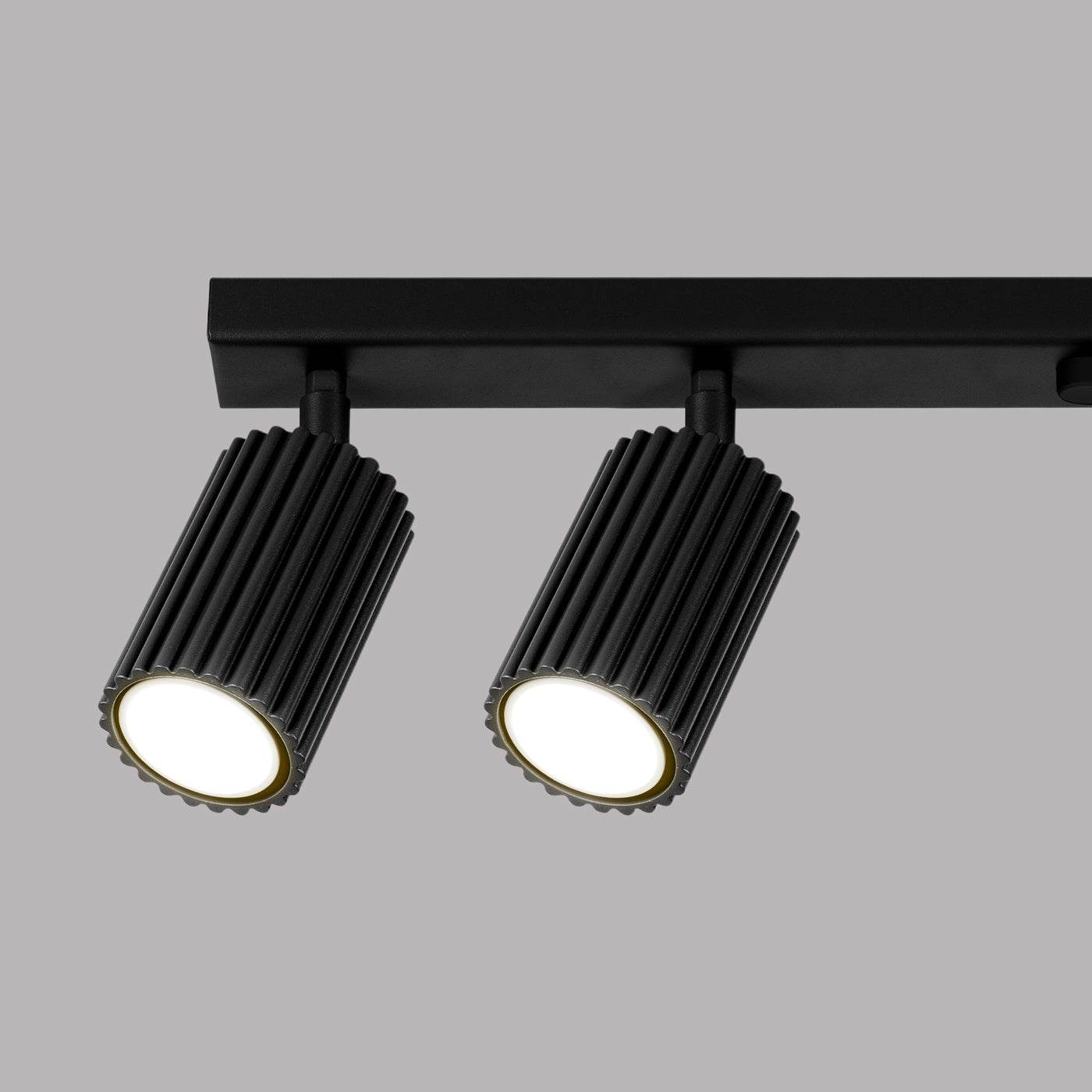 Laelamp Karbon 6L Must GU10 - BrighteNova