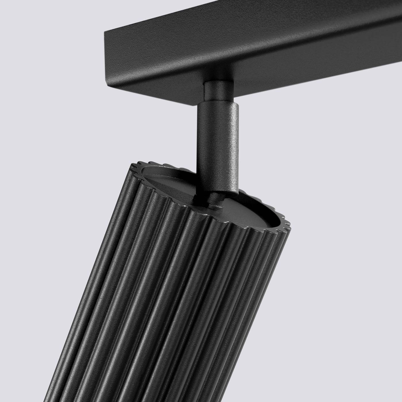 Laelamp Karbon 6L Must GU10 - BrighteNova