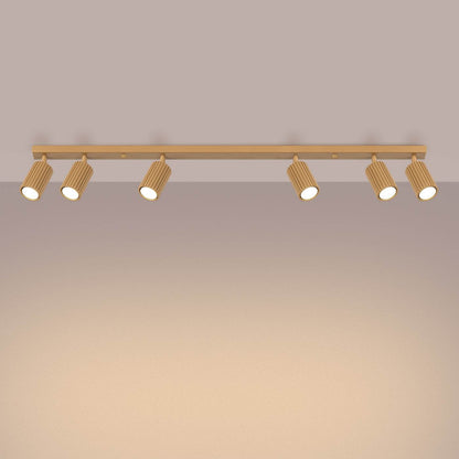 Laelamp Karbon 6L Kuldne GU10 - BrighteNova