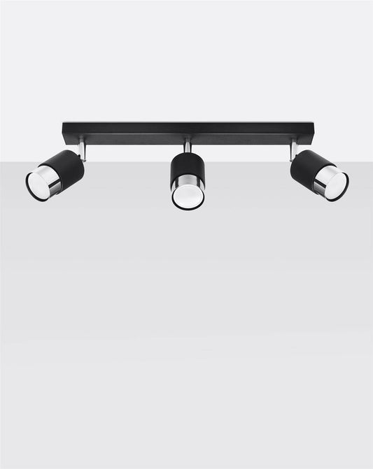 Laelamp Nero 3 Must/Kroom GU10 - BrighteNova