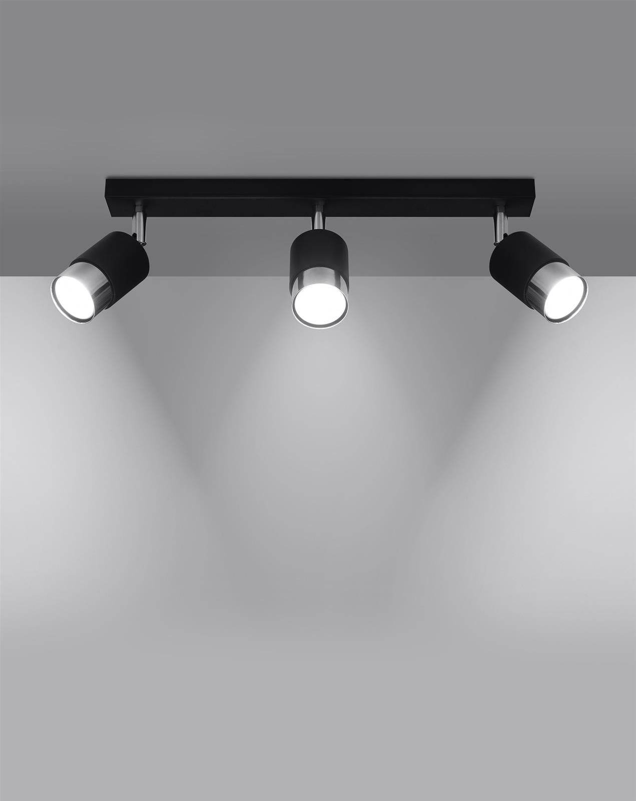 Laelamp Nero 3 Must/Kroom GU10 - BrighteNova