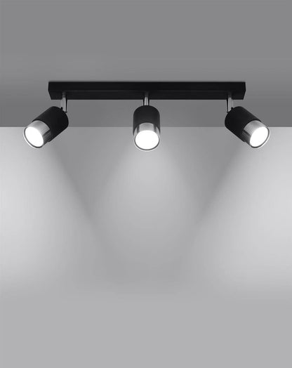 Laelamp Nero 3 Must/Kroom GU10 - BrighteNova