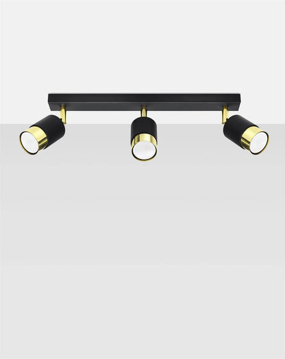 Laelamp Nero 3 Must/Kuld GU10 - BrighteNova