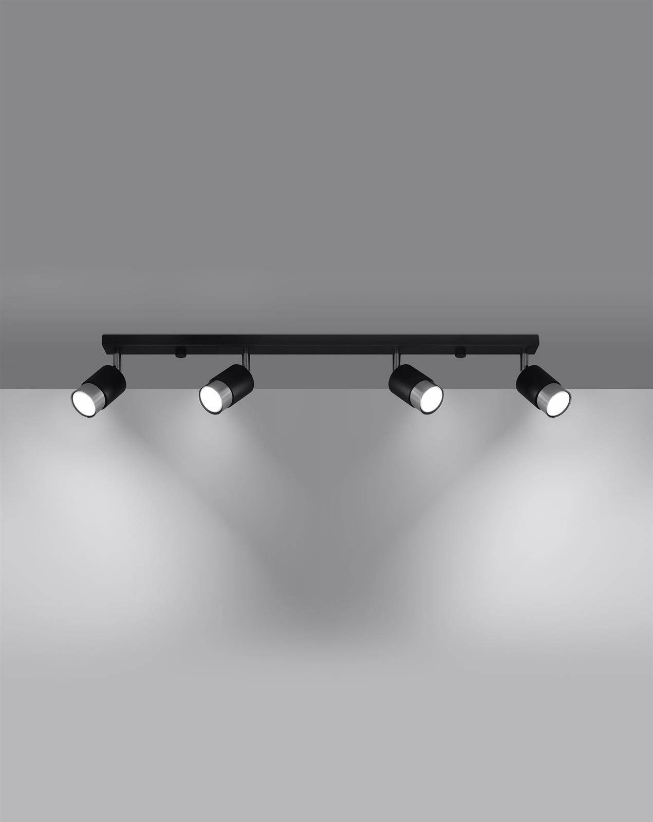 Laelamp Nero 4 Must/Kroom GU10 - BrighteNova