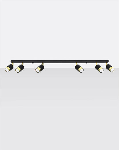 Laelamp Nero 6 Must/Kuld GU10 - BrighteNova