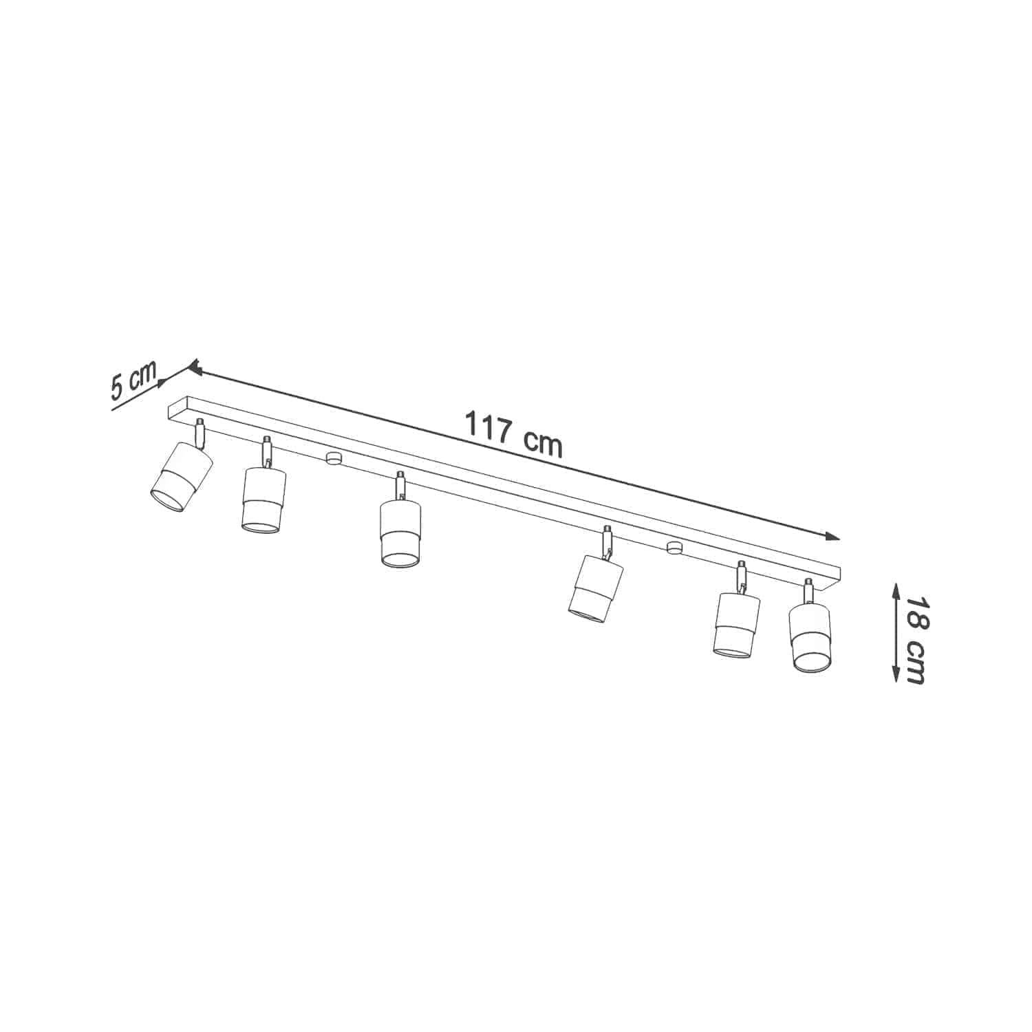 Laelamp Nero 6 Must/Kuld GU10 - BrighteNova